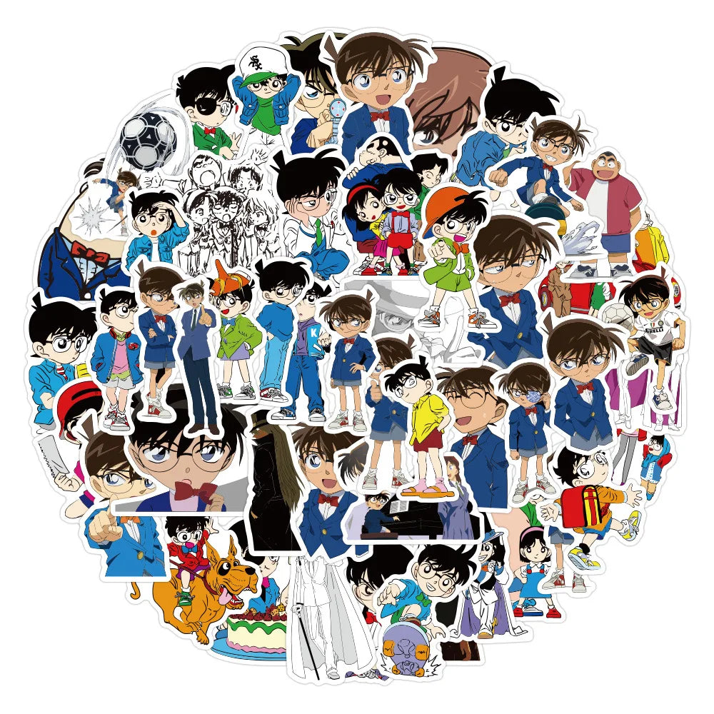 10/30/50PCS Detective Conan  Stickers