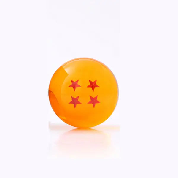 4.3 5.7 Cm Dragon Ball Z Crystal Ball Anime Figure 1 2 3 4 5 6 7 Star Dragon Balls with Stand