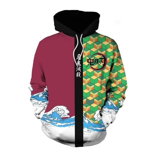 Demon Slayer Kimetsu No Yaiba 3D Hoodie Sweatshirts