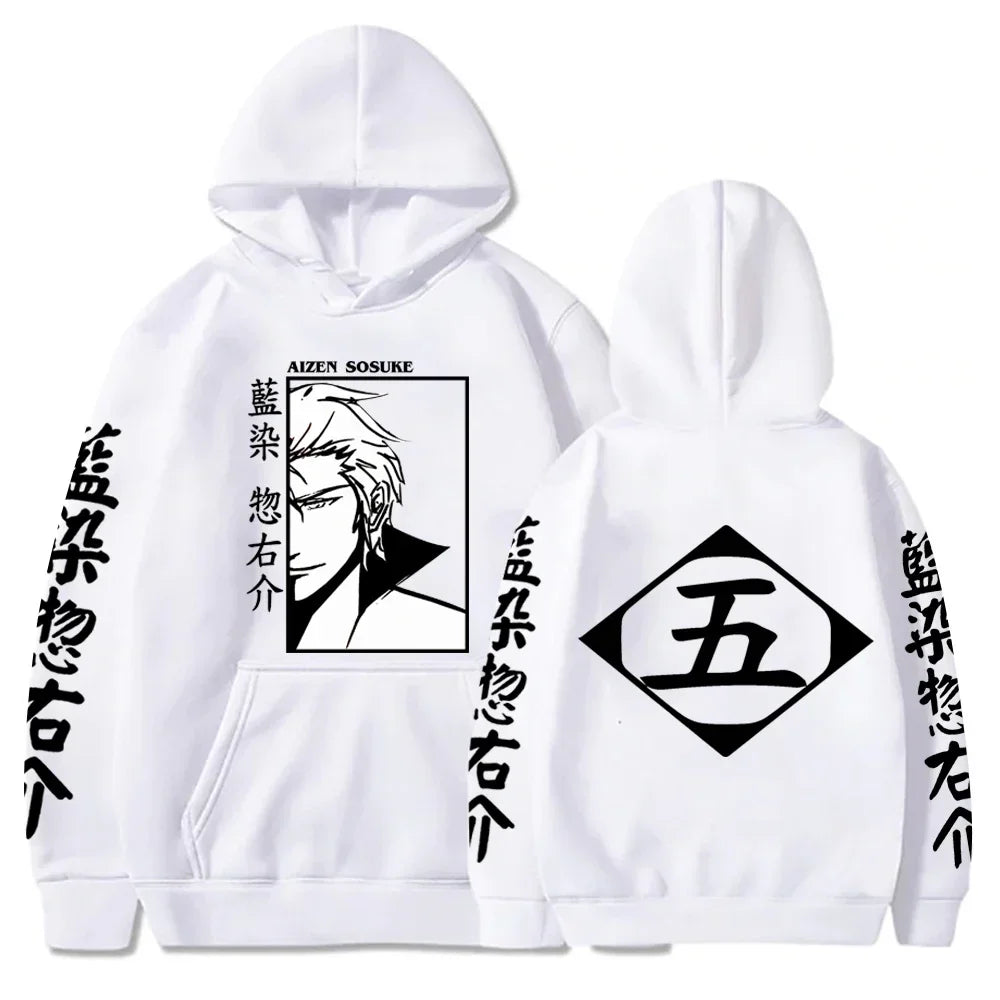 Bleach Hoodies  Aizen Sosuke