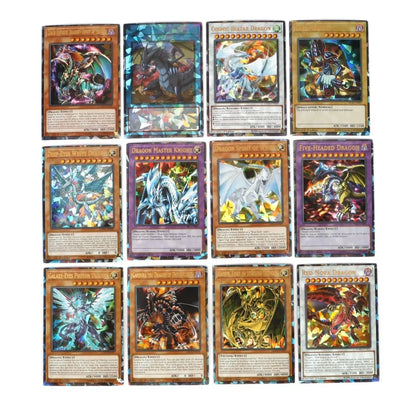 72PCS Yugioh Cards with Tin Box Yu Gi Oh Card Holographic English Version