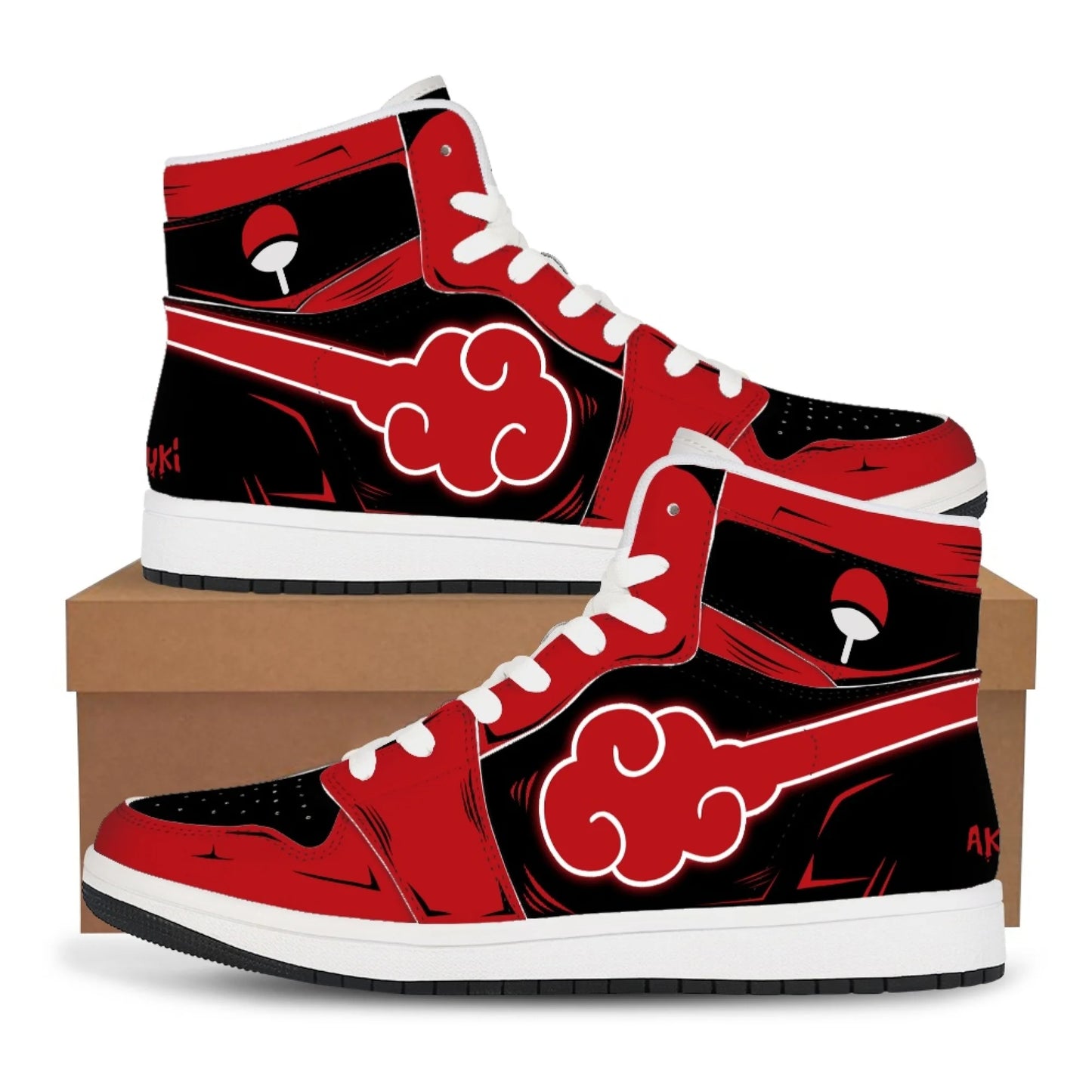 Naruto Anime Uchiha Itachi Akatsuki Sneakers Casual Shoes Basketball Shoes