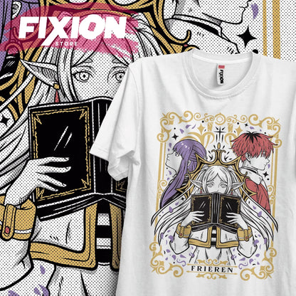 Frieren  DAnime T Shirt Manga Gift For Anime Lover All Size Cotton