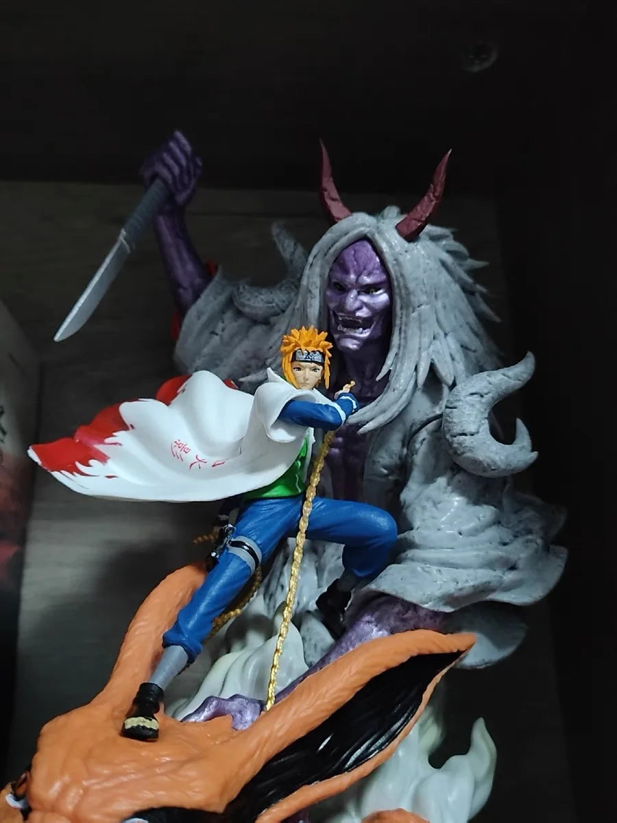 Naruto anime Namikaze Minato Action Figure Naruto Statue Yondaime Hokage Anime Pvc