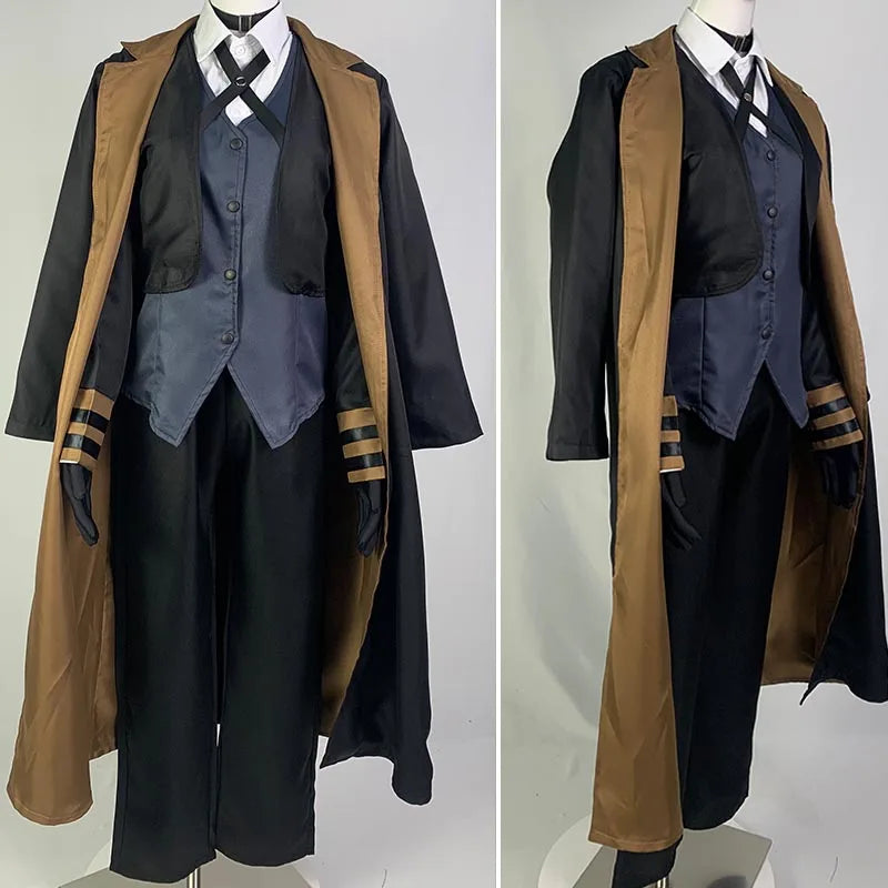 Nakahara Chuuya Cosplay Costume  Include Hat Uniform