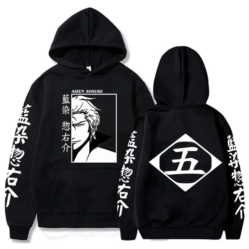 Bleach Hoodies  Aizen Sosuke