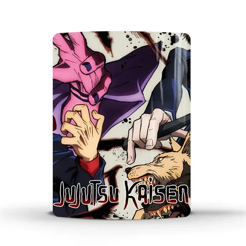 Anime Jujutsu Kaisen Color Changing Mug Coffee Cup Magic Ceramic Cups