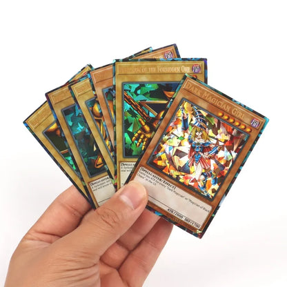 72PCS Yugioh Cards with Tin Box Yu Gi Oh Card Holographic English Version