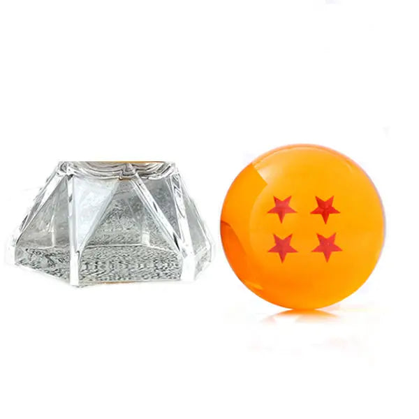 4.3 5.7 Cm Dragon Ball Z Crystal Ball Anime Figure 1 2 3 4 5 6 7 Star Dragon Balls with Stand