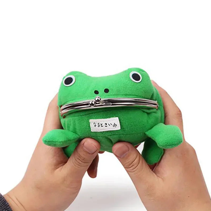 Naruto Frog Wallet Uzumaki NARUTO Coin Purses Plush  Cosplay Kawaii Mini Purse Bag