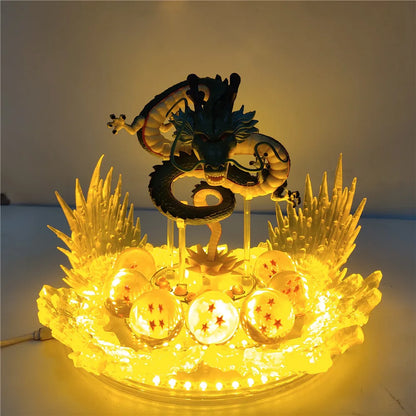 Dragon Ball Z Figures Shenron  Shenlong Super Saiyan LED Light