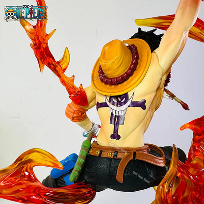 30cm One Piece Anime Figure Fireball Portgas D Ace