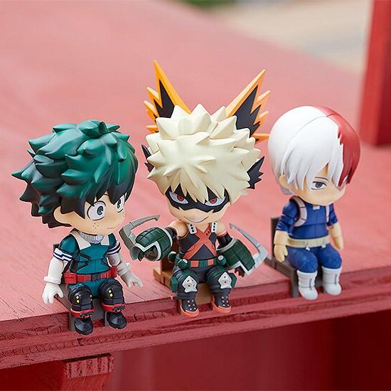 My Hero Academia Animation Chibi Figures Bakugou, Midoriya, Todoroki